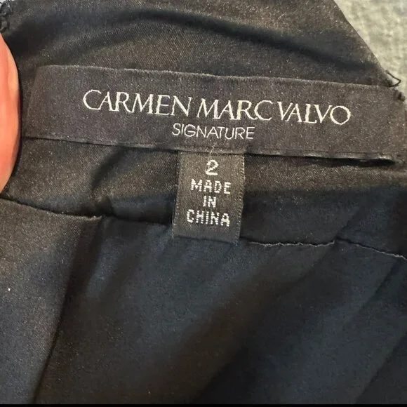 Carmen Marc Valvo Cocktail Dress - size 2 - Picture 5 of 5